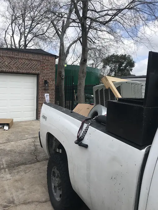 J. Tullos Services air conditioning work, job 15
