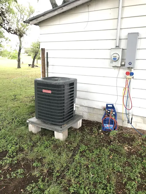 J. Tullos Services air conditioning work, job 22