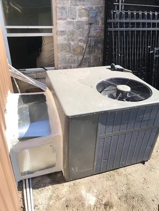 J. Tullos Services air conditioning work, job 25