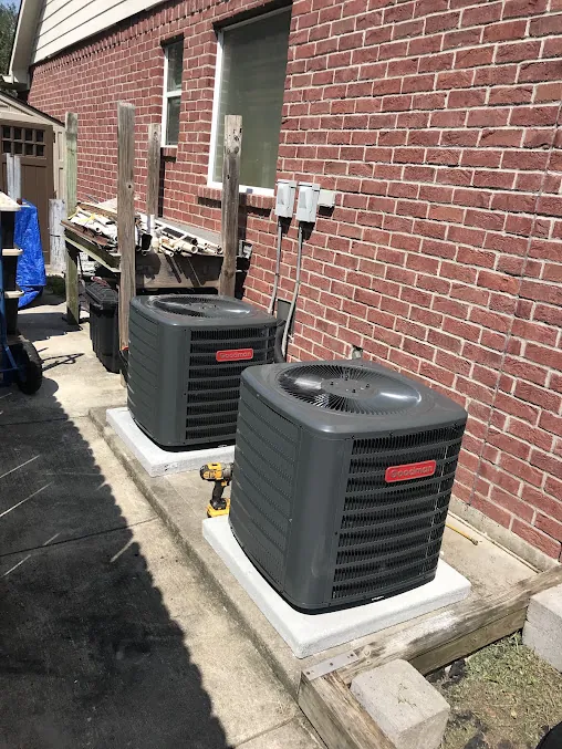 J. Tullos Services air conditioning work, job 44