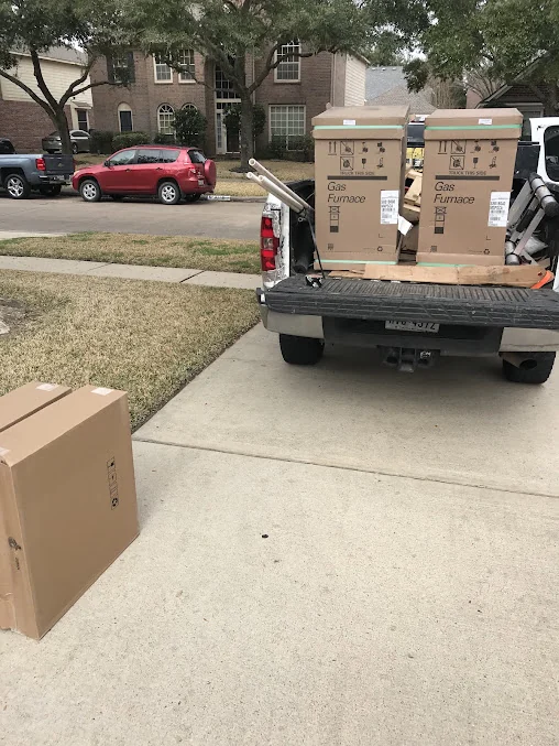 J. Tullos Services air conditioning work, job 58