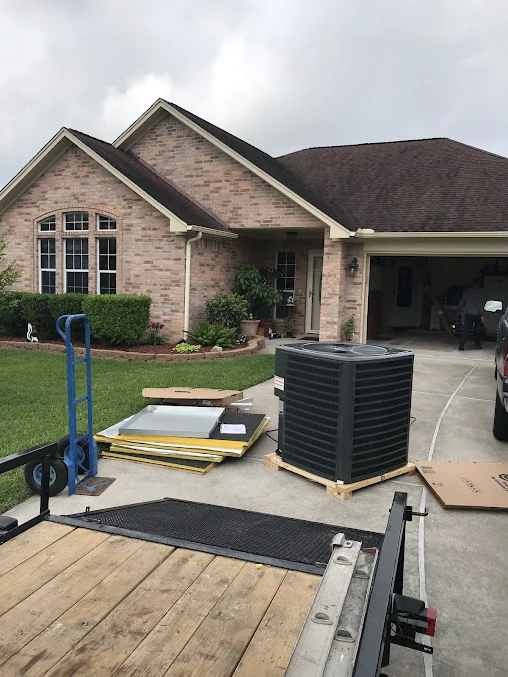 J. Tullos Services air conditioning work, job 63