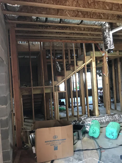J. Tullos Services air conditioning work, job 70