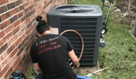 J. Tullos Services air conditioning work in Friendswood, TX