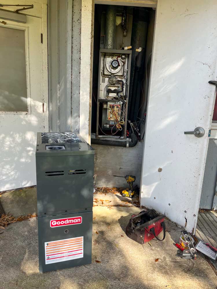 J. Tullos Services air conditioning work in Pasadena, TX