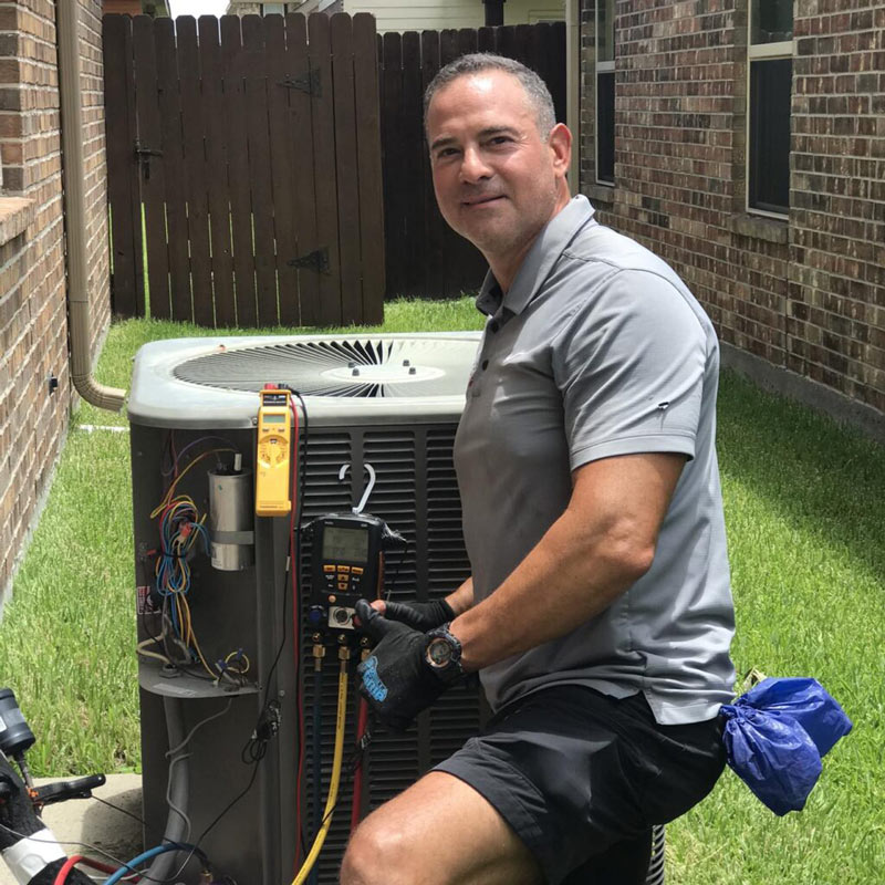 J. Tullos Services AC work in Friendswood, TX